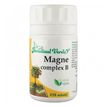 Magne Complex B 60cps Paradisul Verde Magne Complex B 60cps Paradisul Verde