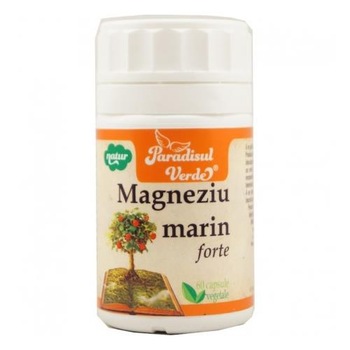 Magneziu Marin Forte 60cps Paradisul Verde Magneziu Marin Forte 60cps Paradisul Verde