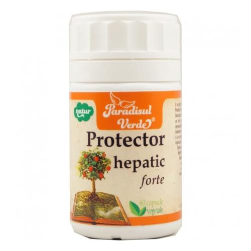 Protector Hepatic Forte 60cps Paradisul Verde