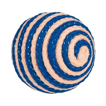 Jucarie pentru pisici, Felis, Model bila de sfoara, 4 cm, Multicolor Jucarie pentru pisici, Felis, Model bila de sfoara, 4 cm, Multicolor
