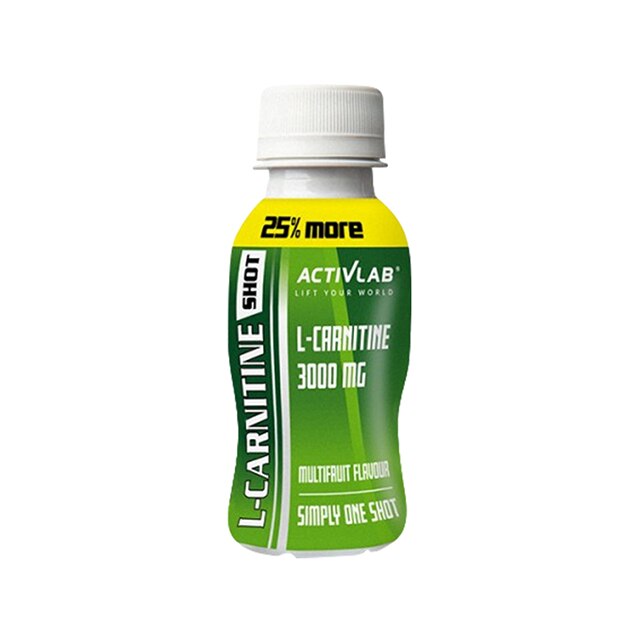 Supliment nutritiv, Activlab, L-carnitine shot multifruit, 100 ml