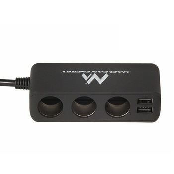 Bricheta electrica auto, 2x USB charger, Maclean MCE117, Negru Bricheta electrica auto, 2x USB charger, Maclean MCE117, Negru