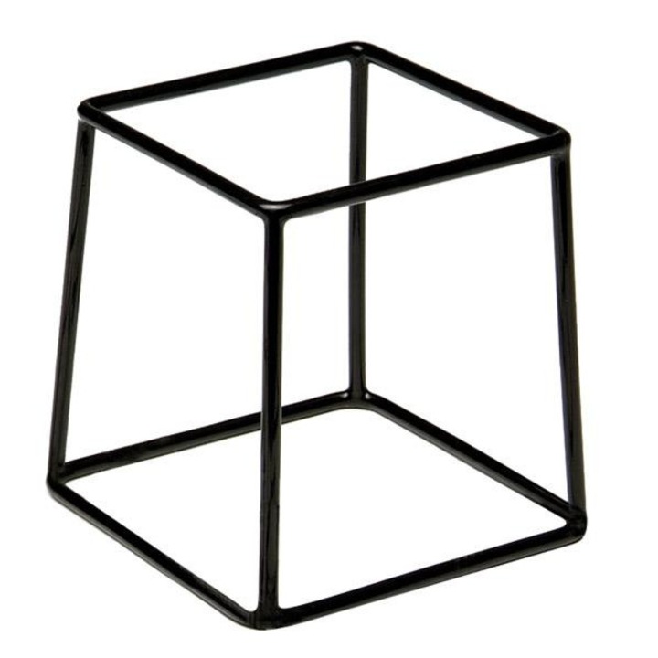 Suport servire, APS, 18x18 cm, Negru