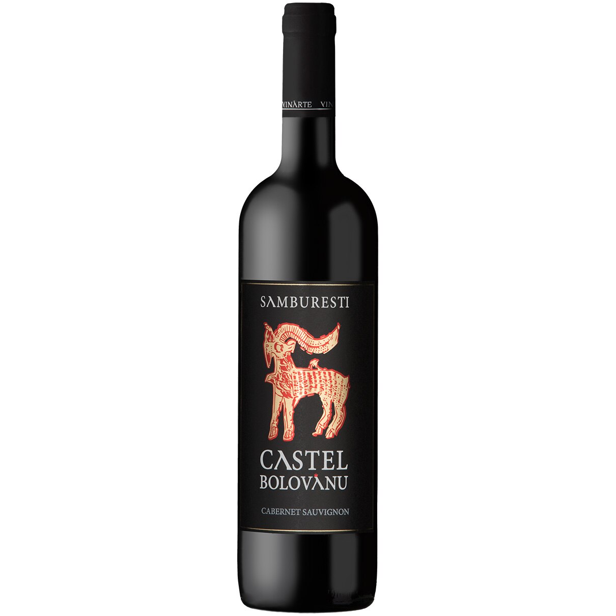 Vin Rosu Vinarte Castel Bolovanu Cabernet Sauvignon, Sec, 0.75l
