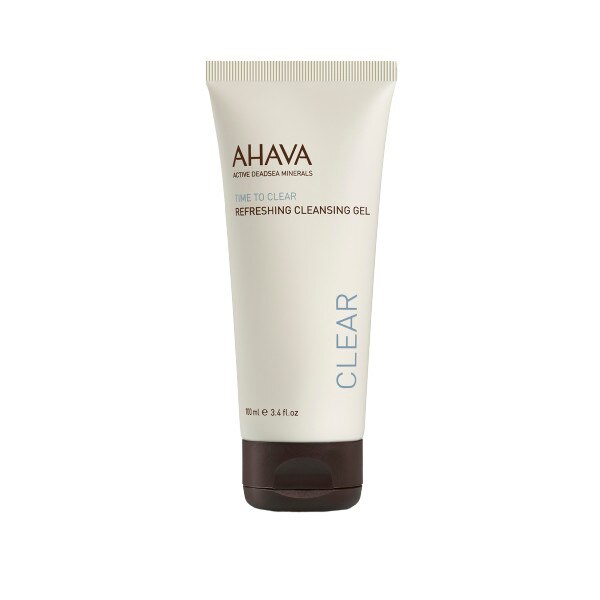 Gel revigorant de curatare a tenului Ahava Time to clear, 100 ml