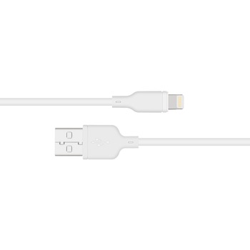 Cablu Lightning MOMAX, certificat MFI, iPhone | iPad | iPod - Alb, 1m Cablu Lightning MOMAX, certificat MFI, iPhone | iPad | iPod - Alb, 1m