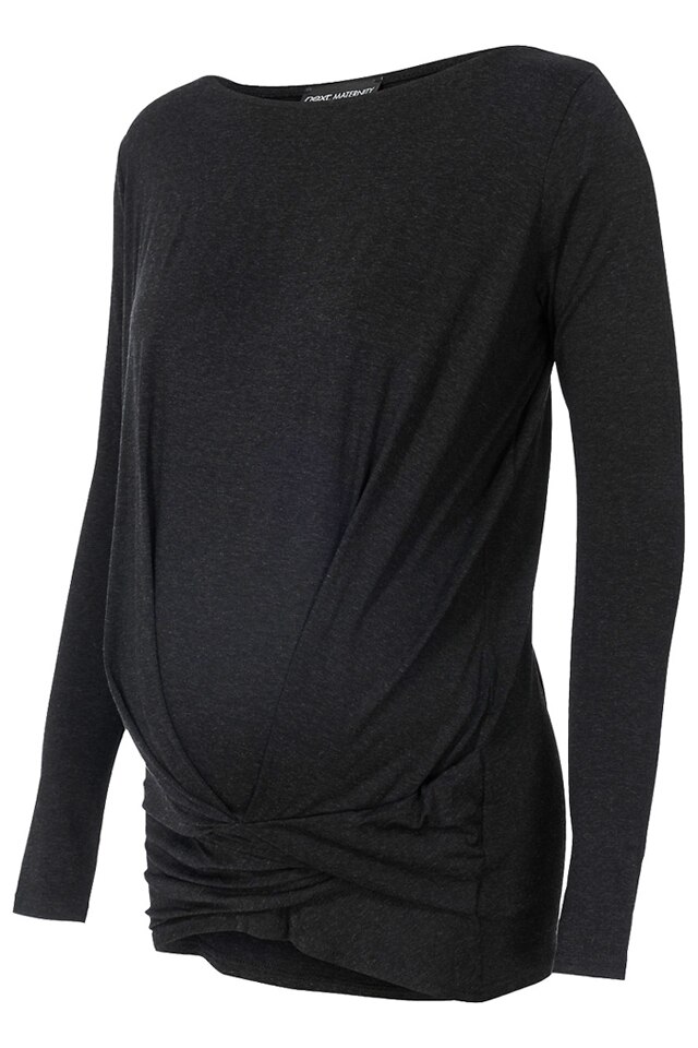 Bluza gravide Next, gri, marimea 38