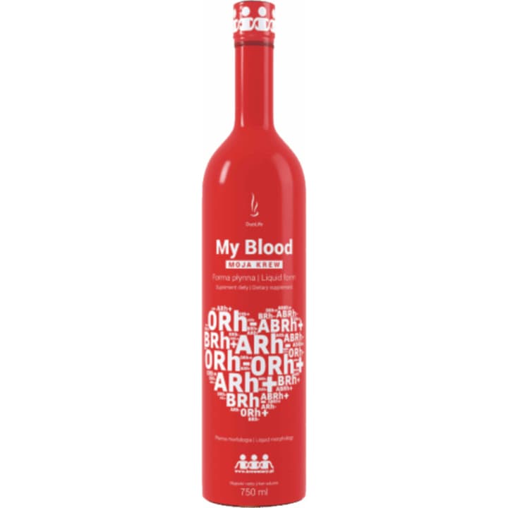 Duo Life - Én Vérem - My Blood folyékony vérképző vitamin, 750 ml