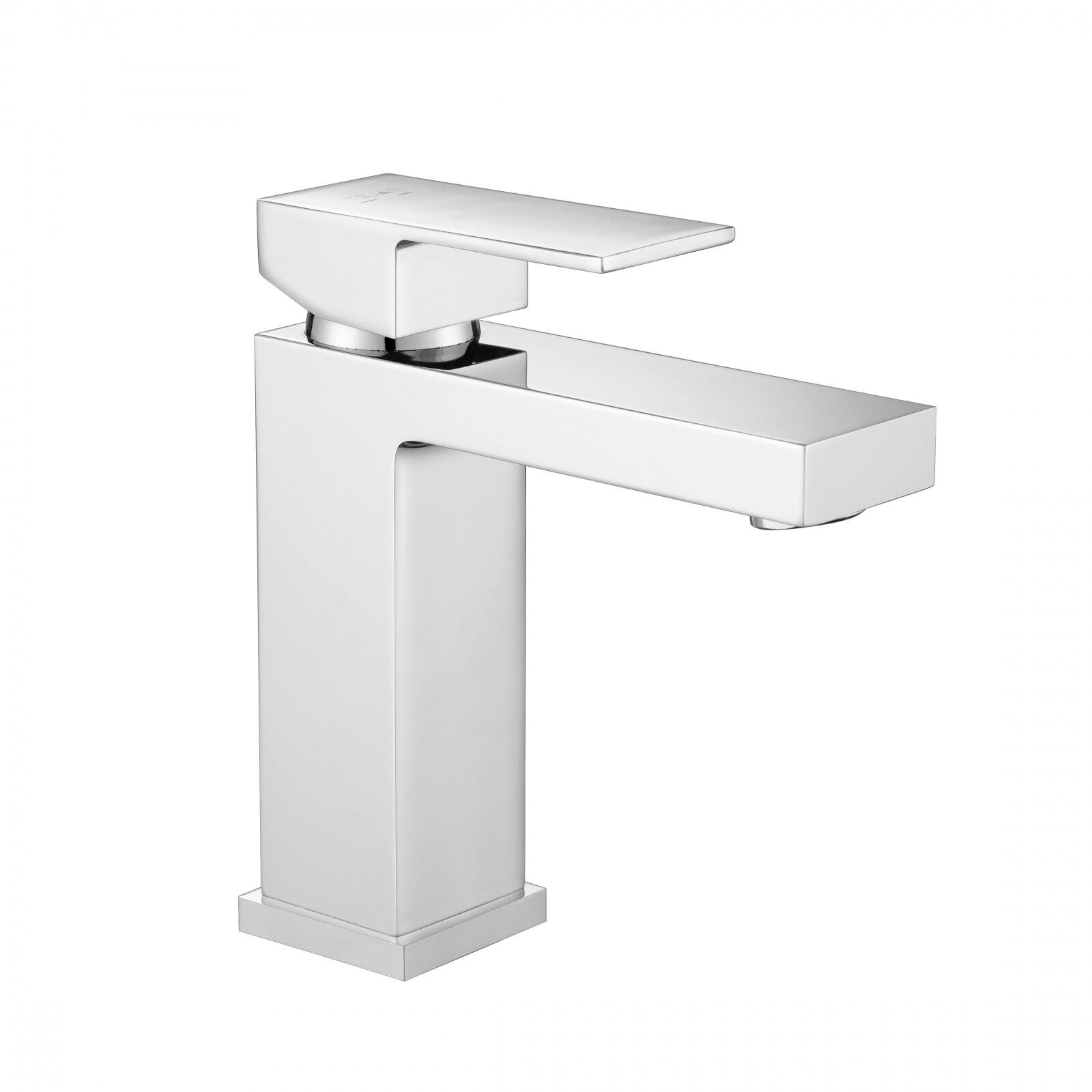 Baterie lavoar crom, Square