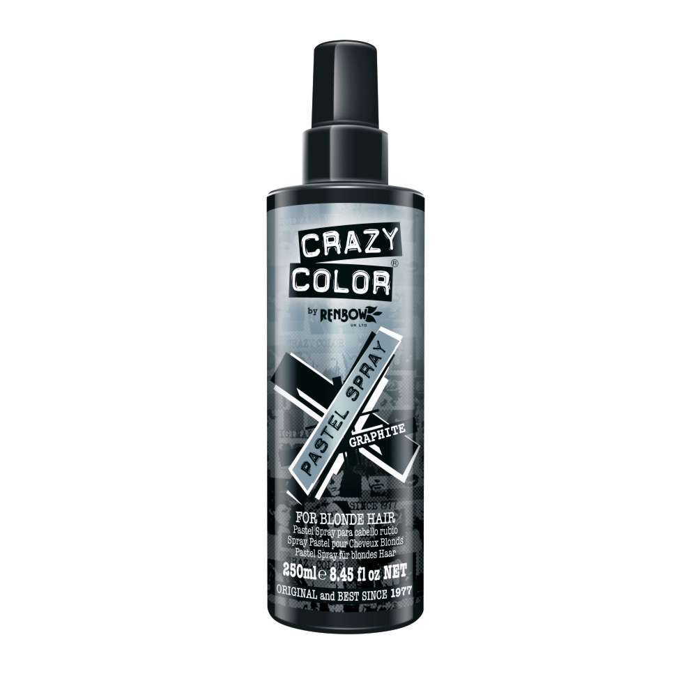 Spray colorant Crazy Color Pastel Spray Graphite 250ml - eMAG.ro