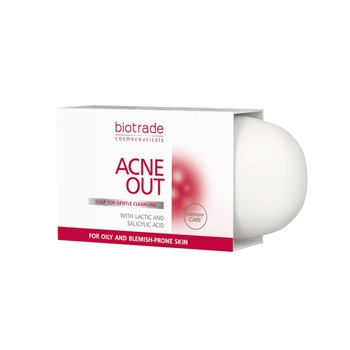 Sapun pentru ten gras Biotrade Acne Out soap 100 gr Sapun pentru ten gras Biotrade Acne Out soap 100 gr