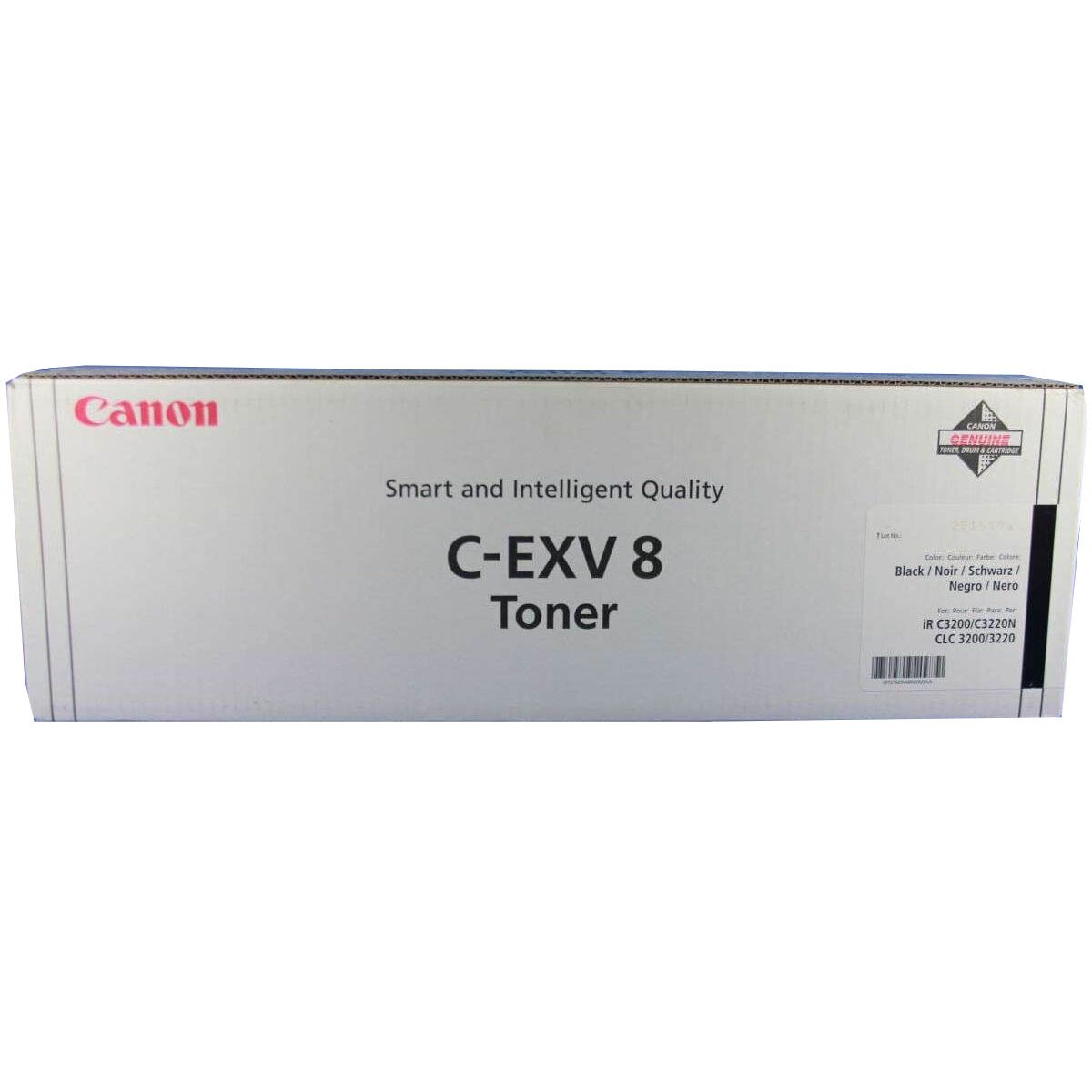 Cartus toner C-EXV8BK negru Canon original 25000 pagini