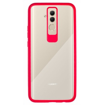 Husa silicon Huawei Mate 20 Lite, Rama Rosie Husa silicon Huawei Mate 20 Lite, Rama Rosie