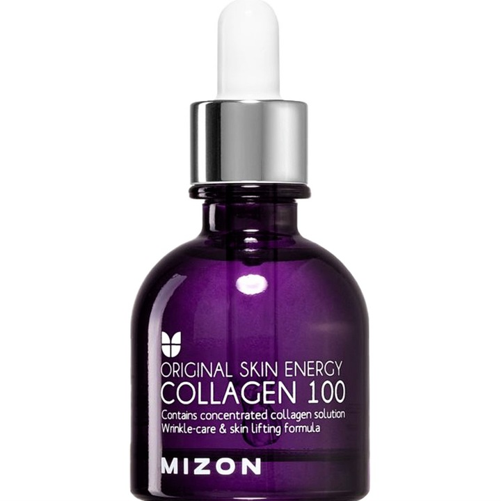 Концентриран серум против бръчки с морски колаген и пептиди Mizon Collagen 100 Original Skin Energy, 30 ml