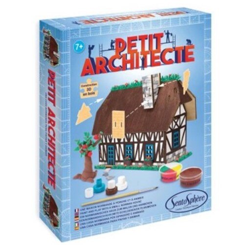 Kit creativ , Micul arhitect , Casuta traditionala Normanda