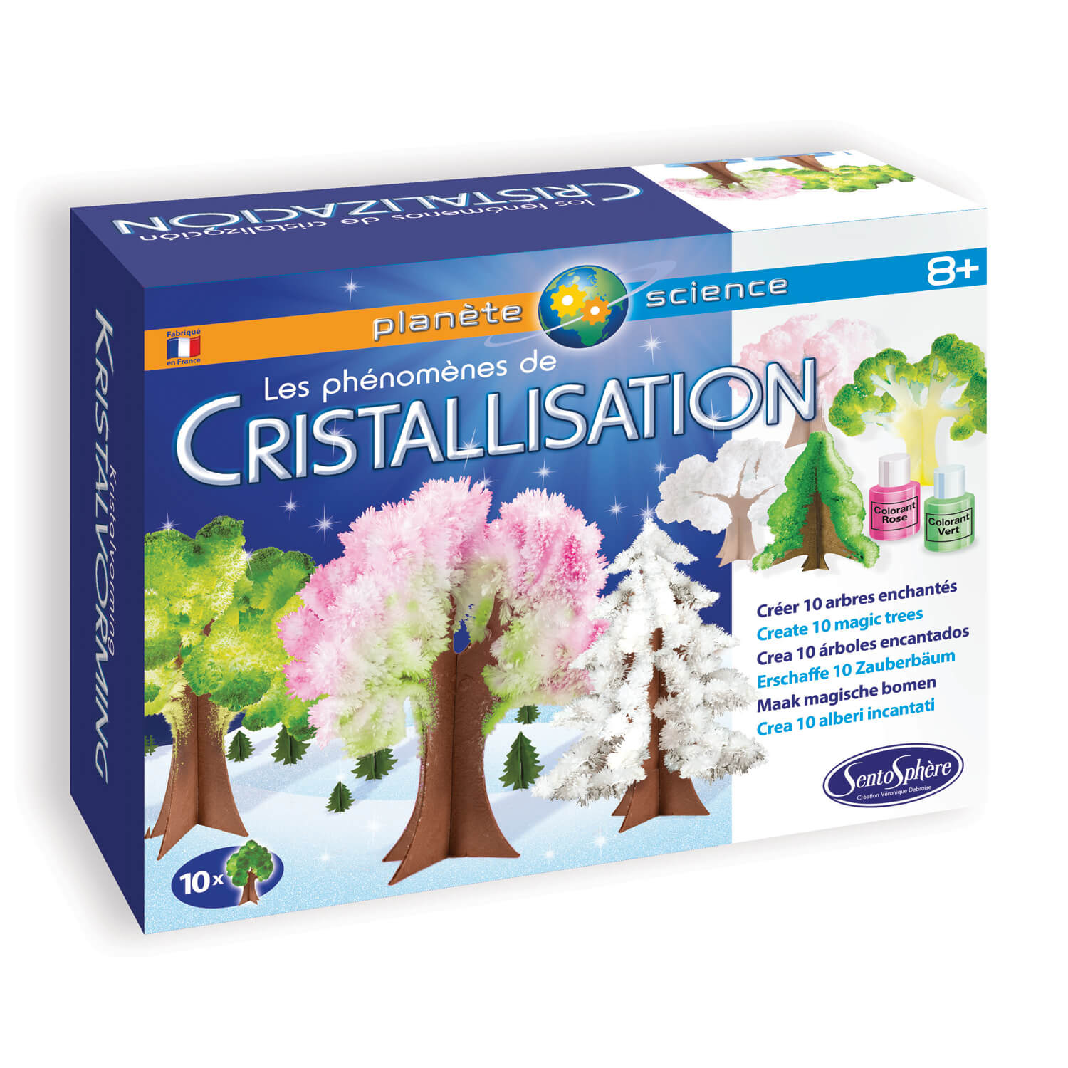 Set cu experimente - Fenomenul de cristalizare - Sentosphere