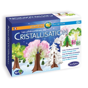 Set cu experimente - Fenomenul de cristalizare - Sentosphere Set cu experimente - Fenomenul de cristalizare - Sentosphere