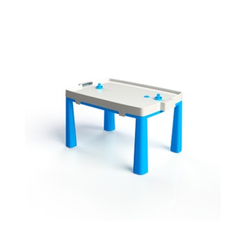 Masuta de joaca 2 in 1 si joc Hockey, albastru Masuta de joaca 2 in 1 si joc Hockey, albastru