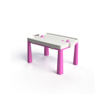 Masuta de joaca 2 in 1 si joc Hockey, roz Masuta de joaca 2 in 1 si joc Hockey, roz