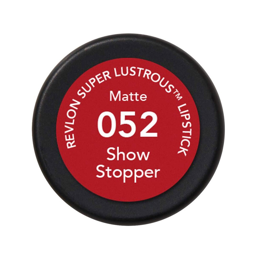 Revlon Super Lustrous Matte Lipstick – Farbe 052 'Show Stopper', Matte Lippenstift Mit Intensiver Deckkraft