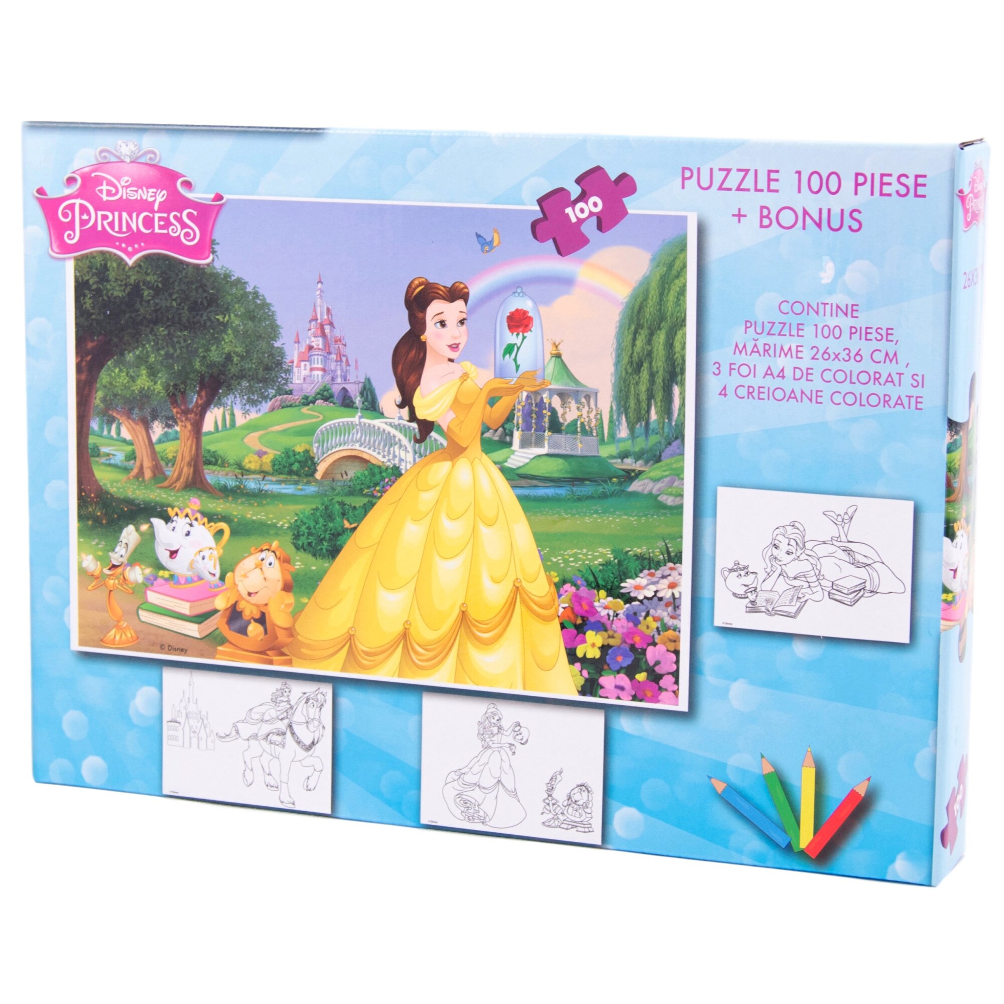 Puzzle, Princess, 100 piese