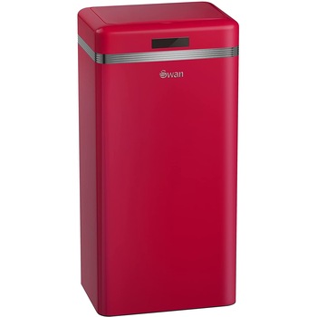 Cos de gunoi cu senzor, Swan SWKA4500RN, Tehnologie infrarosu, Capacitate 45 Litri, Rosu Cos de gunoi cu senzor, Swan SWKA4500RN, Tehnologie infrarosu, Capacitate 45 Litri, Rosu
