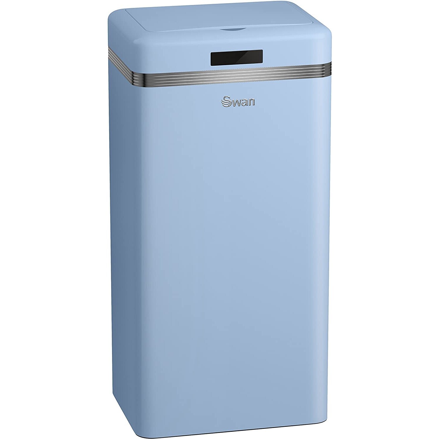Cos de gunoi cu senzor, Swan SWKA4500BLN, Tehnologie infrarosu, Capacitate 45 Litri, Bleu
