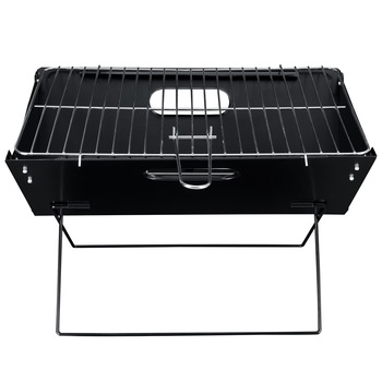 Gratar pliabil portabil BBQ Balkon, pro.tec, 41 x 29 cm, otel, negru Gratar pliabil portabil BBQ Balkon, pro.tec, 41 x 29 cm, otel, negru