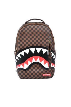 Rucsac Barbati, Sprayground, Shark in Paris Gold Zipper, Multicolor,  l