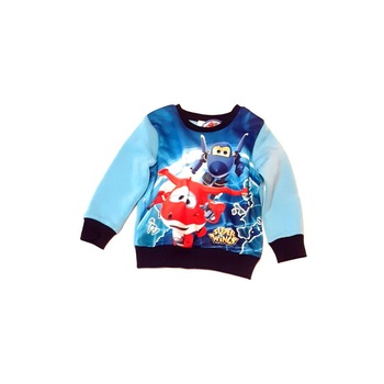 Bluza baieti Super Wings B193B culoare albastru Bluza baieti Super Wings B193B culoare albastru