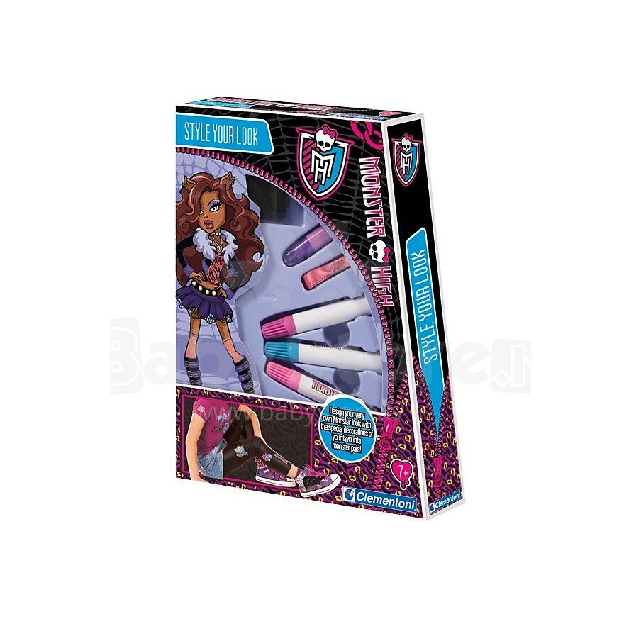 Set creatie Clementoni Monster High Style Your Look 61170