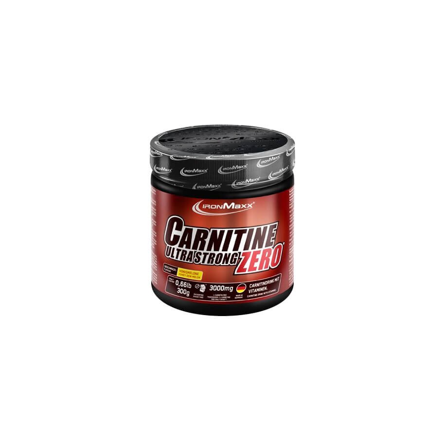 Suplimente nutritive, Ironmaxx, Carnitina Ultra Strong Zero, honey dew lemon