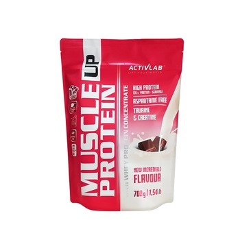 Supliment nutritiv, Activlab, Muscle Up protein 700g,chocolate Supliment nutritiv, Activlab, Muscle Up protein 700g,chocolate