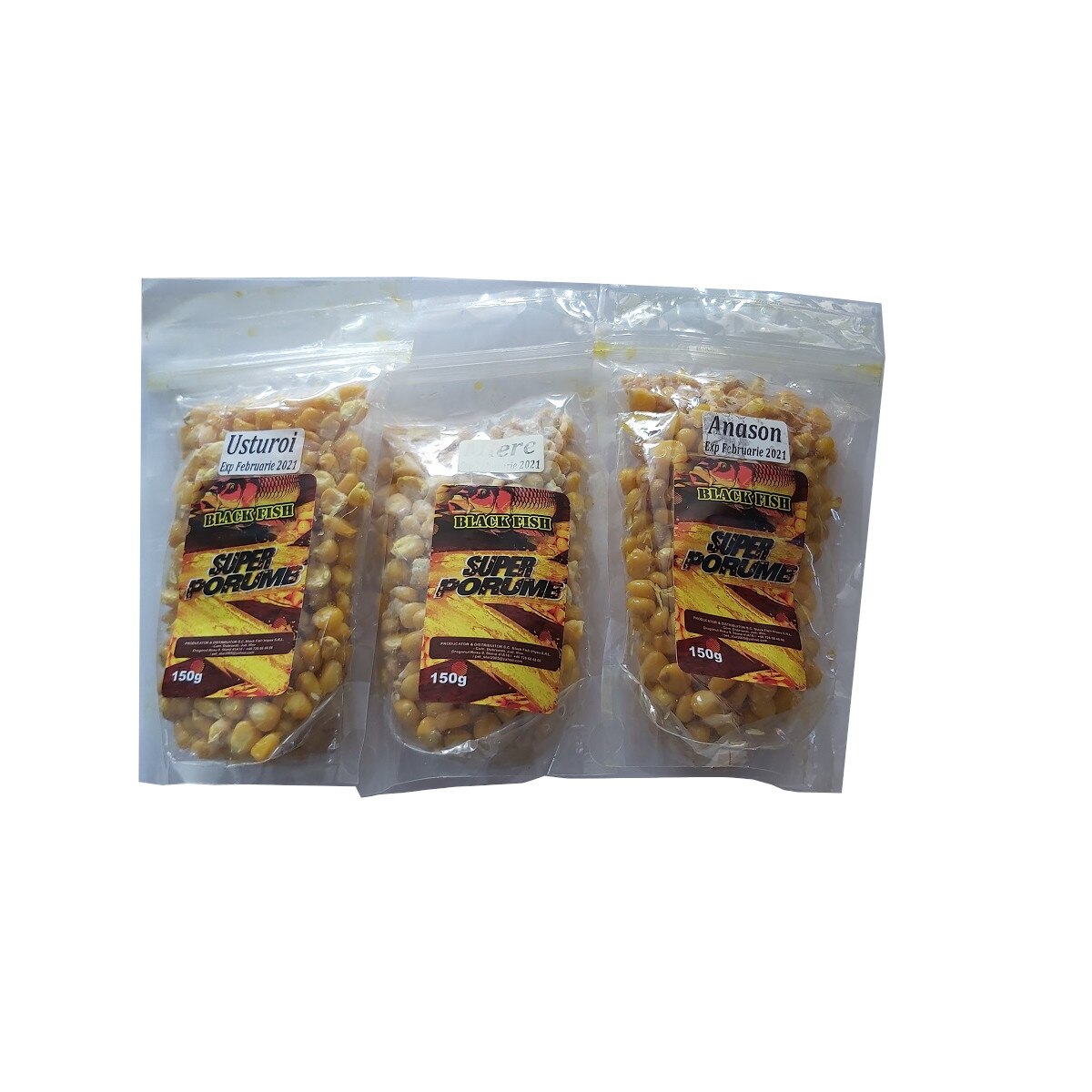 Pachet 3 x Super porumb la punga 150g, dip-uit in aroma