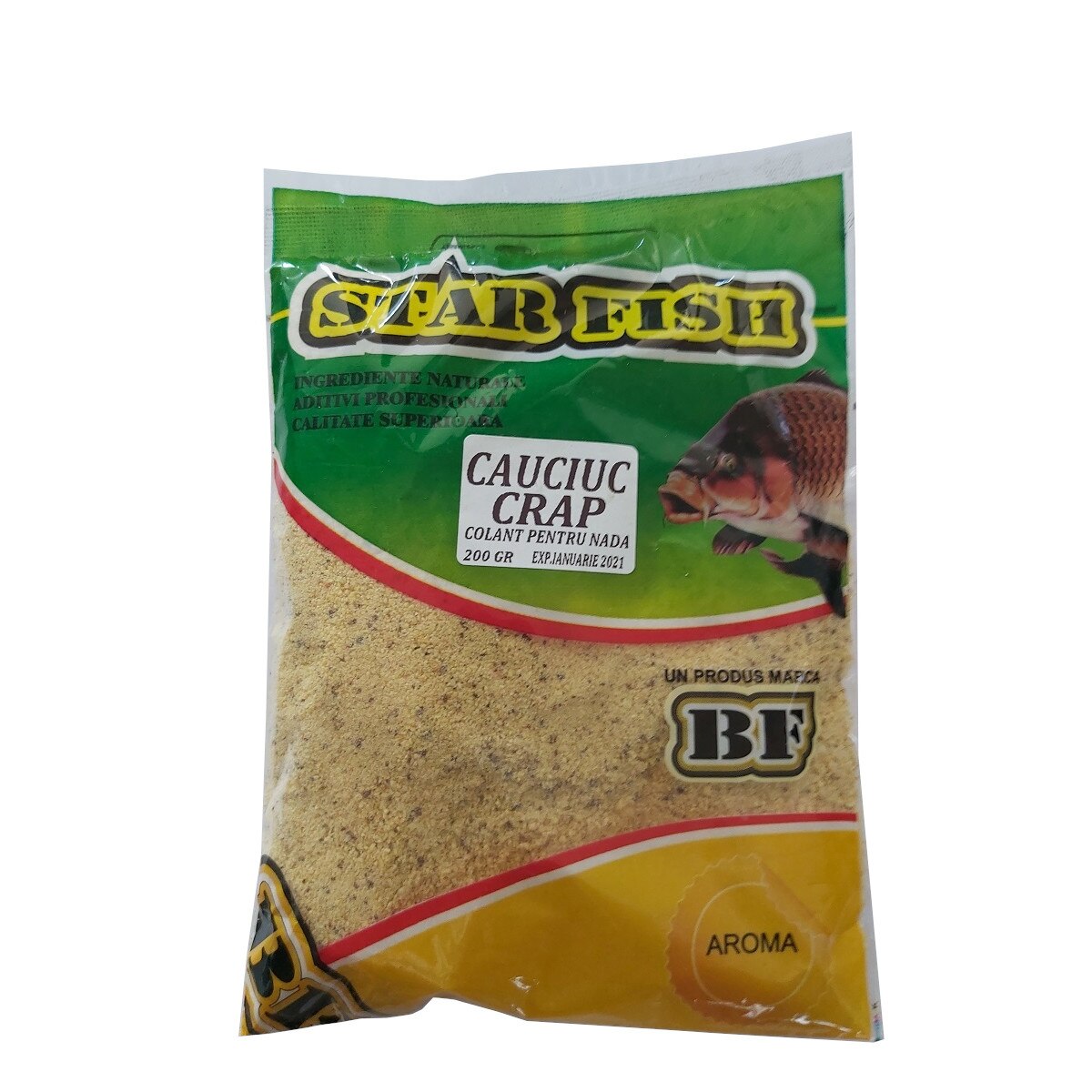 Pachet 3 X Cauciuc Crap, colant pentru nada, 200 gr