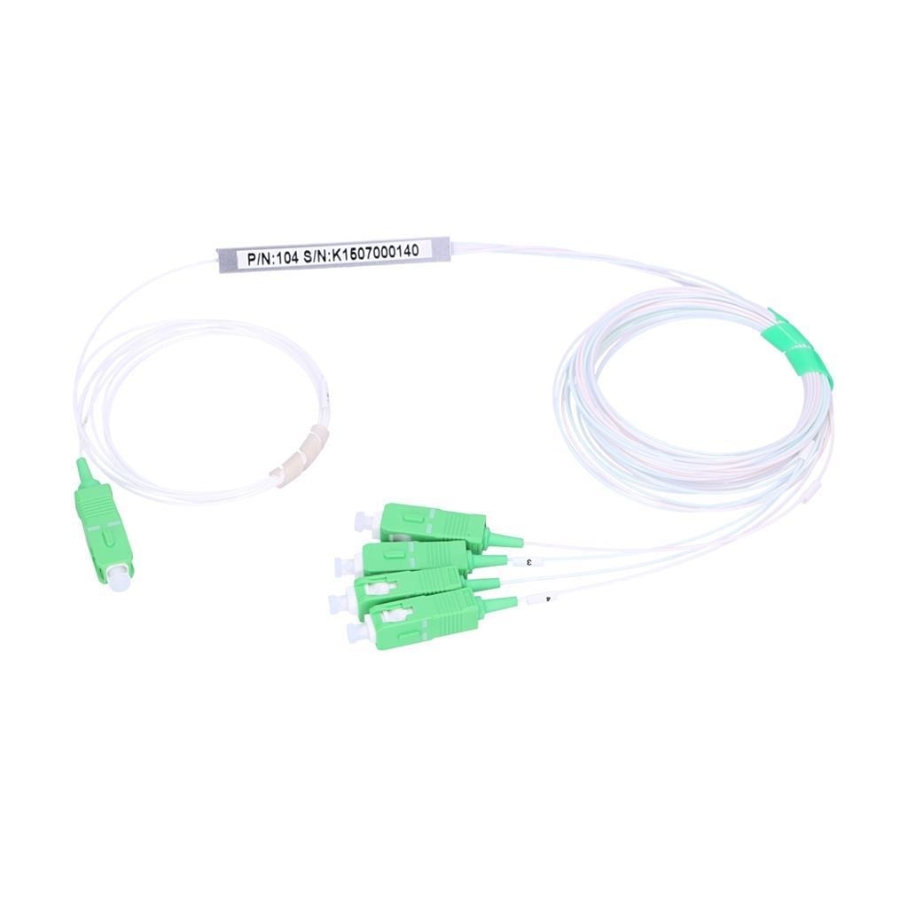 EXTRALINK 1:4 PLC SPLITTER SC/APC 900UM 1M