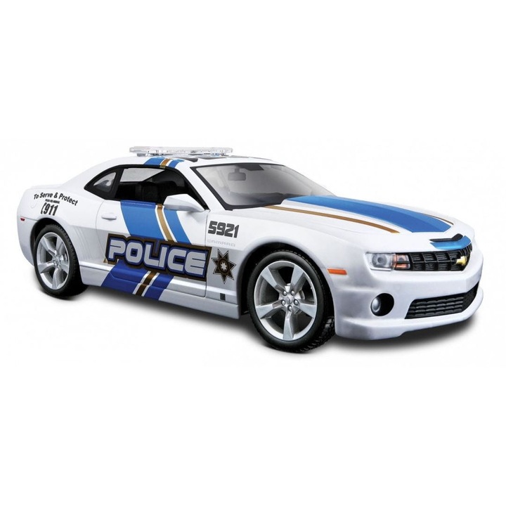 Maisto Chevrolet Camaro RS 2010 Police Modell, 1:24 modell