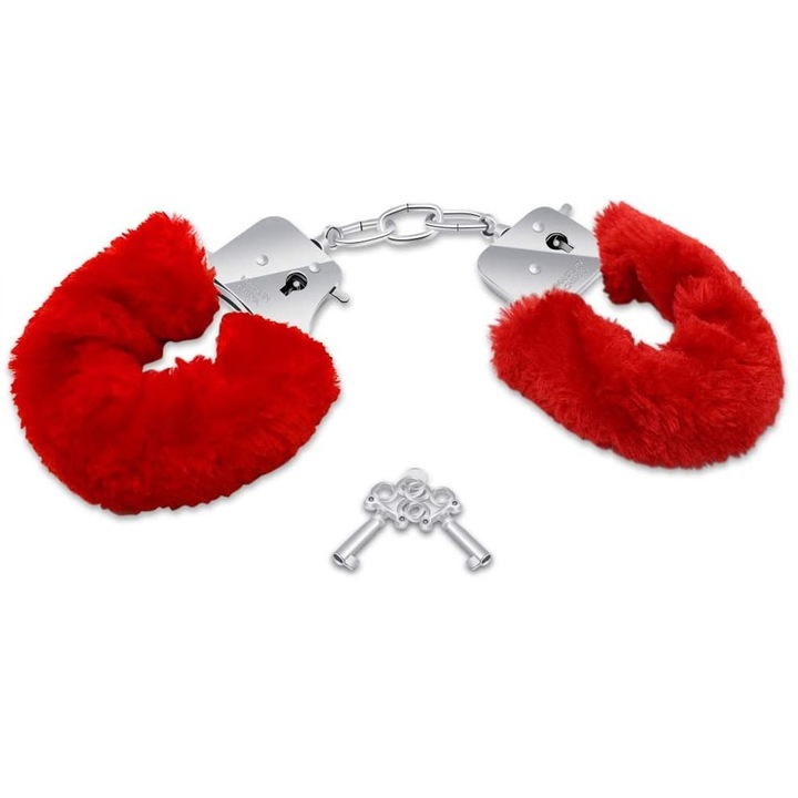 Catuse cu Puf si Blanita Rosii