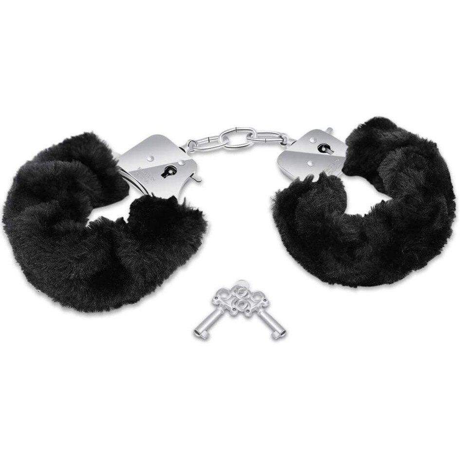 Catuse cu Puf si Blanita Negre