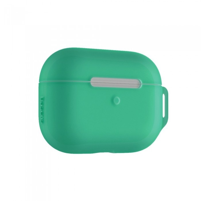 Husa protectoare AirPods Pro, Baseus Let's Go Mini Lanyard, Verde
