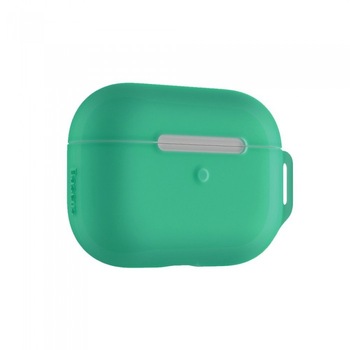 Husa de protectie Baseus pentru Apple AirPods Pro, snur lanyard, Verde, CBO-BBL3095 Husa de protectie Baseus pentru Apple AirPods Pro, snur lanyard, Verde, CBO-BBL3095