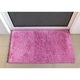 Килим с дълга нишка Shaggy 1800, 65Х120см, 100% мек полипропилен, грамаж 1700гр/м2, височина на нишката 3 см, тип уни, цвят Розов