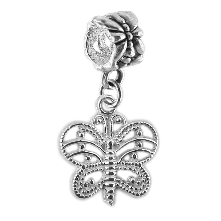 Charm argint Fluturas 9258165 Dras