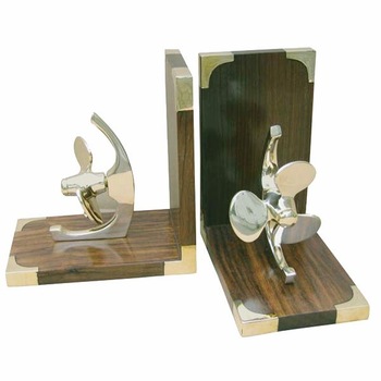 Set 2 bucati, opritor carte Sea Club,,model cu elice, L 29cm Set 2 bucati, opritor carte Sea Club,,model cu elice, L 29cm