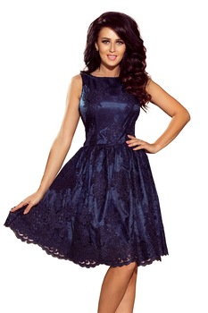 Rochie 173-3, NUMOCO, Albastru Rochie 173-3, NUMOCO, Albastru