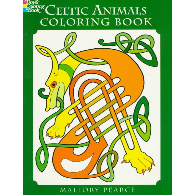 Celtic Animals Coloring Book de Mallory Pearce