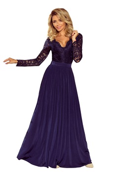 Rochie 214-1, NUMOCO, Albastru Rochie 214-1, NUMOCO, Albastru