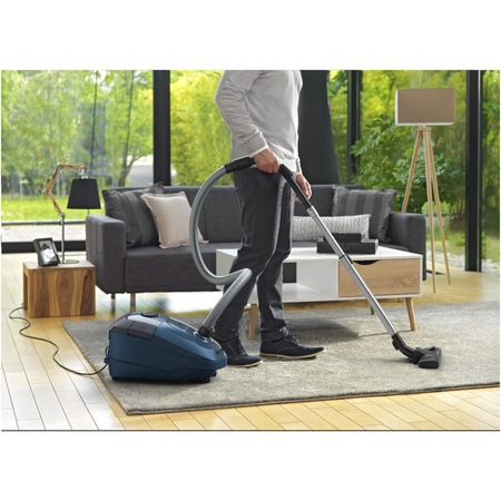 Aspirator cu sac ROWENTA Power XXL RO3125EA, 450W, Clasa A+, Hygene+ , indicator umplere sac, 8.8m, 4.5L, albastru inchis