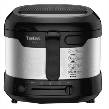 Friteuza Tefal Uno FF215D30, 1KG , 1.8L, 150°C-190°C , 4 persoane Friteuza Tefal Uno FF215D30, 1KG , 1.8L, 150°C-190°C , 4 persoane