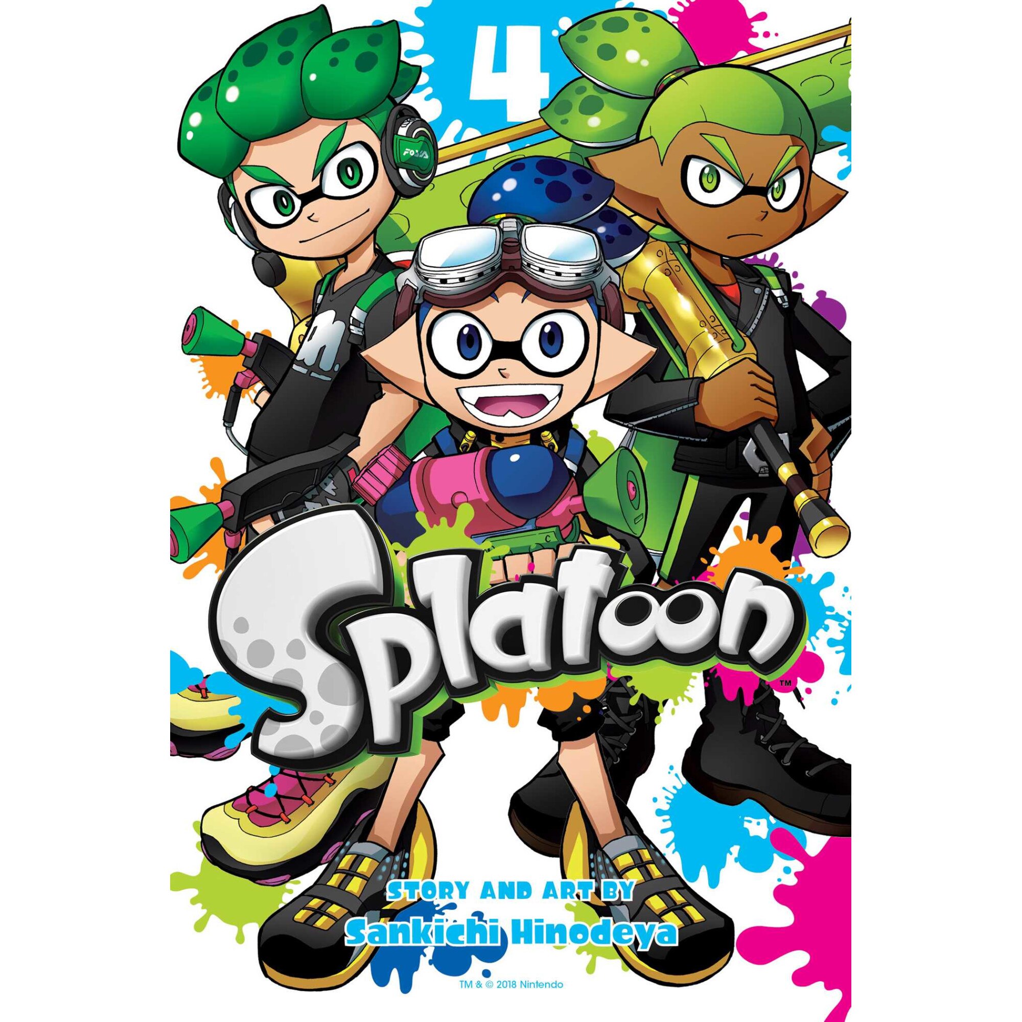 Splatoon, Vol. 4 de Sankichi Hinodeya